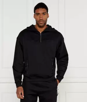 Толстовка Hugo Lacktech Regular Fit, черный
