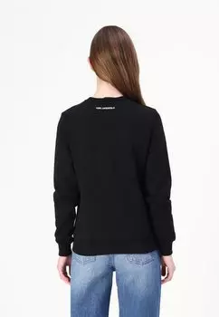 Толстовка IKON PATCH KARL LAGERFELD, черный