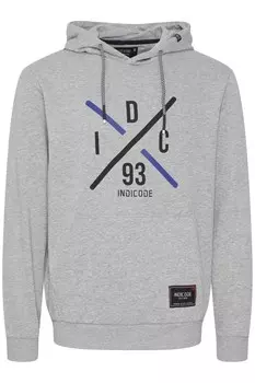 Толстовка INDICODE JEANS Leon, пестрый серый