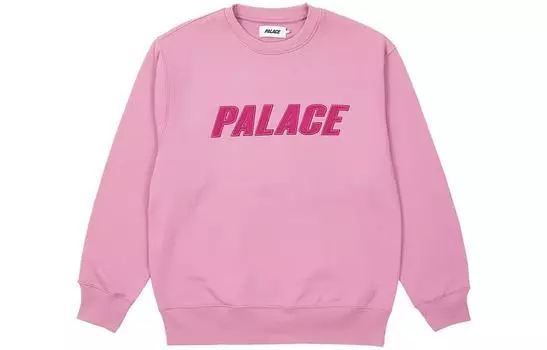 Толстовка Iridescent Appliqu Crew PALACE, розовый