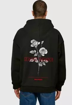 Толстовка IRON ROSE - Hoodie Merchcode, черный