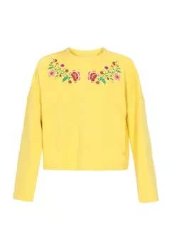 Толстовка IZIA Boho, желтый