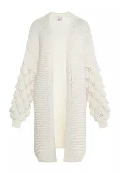 Толстовка IZIA Long Cardigan, белый