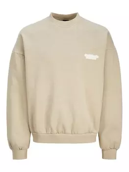 Толстовка JACK & JONES, бежевый
