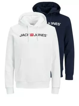 Толстовка Jack & Jones, цвет dunkelblau/wei