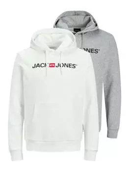 Толстовка Jack & Jones, цвет grau/wei
