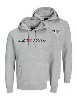 Толстовка Jack & Jones, цвет light grey melange