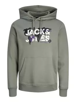 Толстовка JACK & JONES DUST, хаки