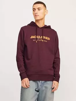 Толстовка Jack & Jones Hoodie, бордо