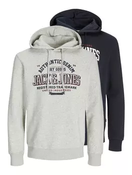 Толстовка Jack & Jones Pullover 'Logo', разноцветный