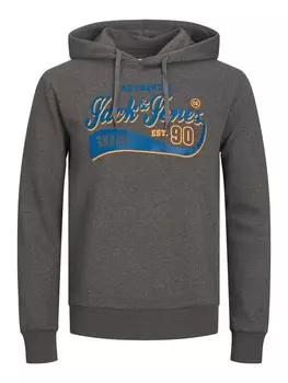 Толстовка JACK & JONES, темно-серый