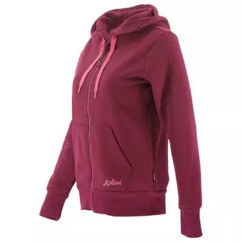Толстовка Joluvi Hoodie Full Zip, красный