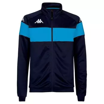 Толстовка Kappa Dacone Half Zip на молнии с полоской, синий