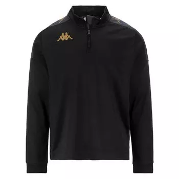 Толстовка Kappa Gassolo Half Zip, черный