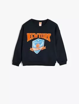 Толстовка Koton, цвет Blue/Navy