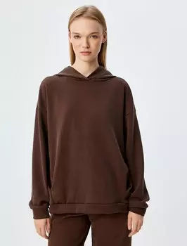 Толстовка Koton, коричневый
