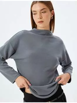 Толстовка KOTON Sweater, серый