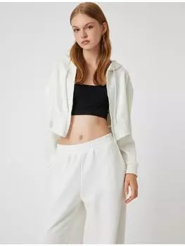 Толстовка KOTON Sweatshirt, цвет Ekru