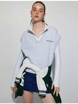 Толстовка KOTON Sweatshirt, цвет Grau Melange