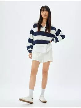 Толстовка KOTON Sweatshirt, цвет Marineblau Gestreift