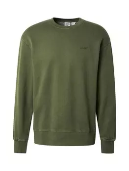 Толстовка LEVI'S AUTHENTIC, оливковый