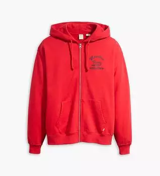 Толстовка Levi's Gold Tab Zip-up, красный