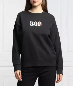 Толстовка Levi's Regular Fit, черный