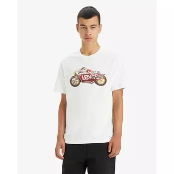Толстовка Levi's Relaxed Graphic, белый