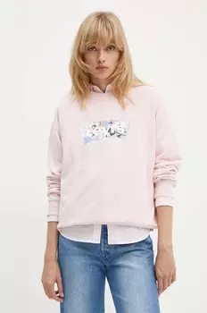 Толстовка Levi's, розовый
