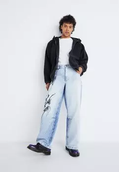 Толстовка Levi's ШЕРПА С КАПЮШОНОМ POP, цвет meteorite