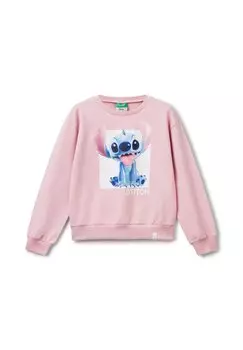 Толстовка LILO STITCH DISNEY United Colors of Benetton, фуксия
