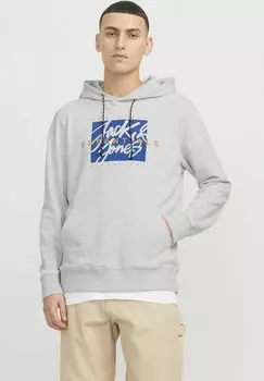 Толстовка LOGO Jack & Jones, серый