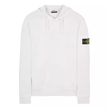 Толстовка logo patch hoodie 'light pink' Stone Island, розовый