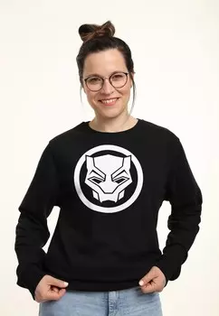 Толстовка MARVEL BLACK PANTHER: WAKANDA FOREVER BLACK PANTHER SIGIL CLEAR Marvel, черный