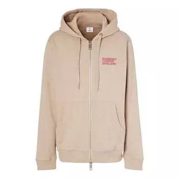 Толстовка men's love alphabet printing yellow Burberry, коричневый