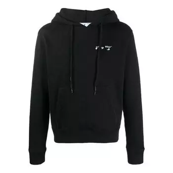 Толстовка men's ss21 logo black Off-White, черный