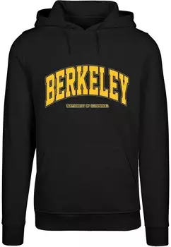 Толстовка Merchcode BERKELEY UNIVERSITY, черный