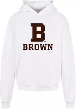 Толстовка Merchcode BROWN UNIVERSITY, белый