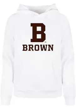 Толстовка Merchcode BROWN UNIVERSITY, белый