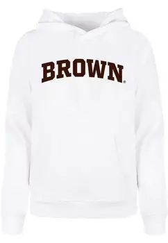 Толстовка Merchcode BROWN UNIVERSITY, белый