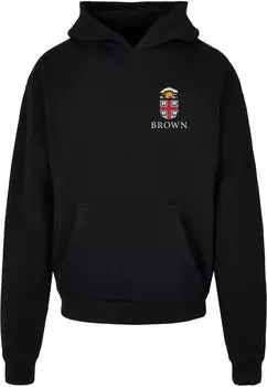 Толстовка Merchcode BROWN UNIVERSITY, черный