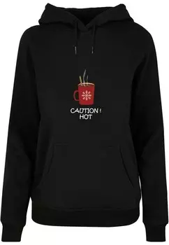 Толстовка Merchcode CAUTION HOT, черный
