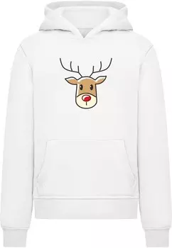 Толстовка Merchcode Christmas Cute Deer, белый