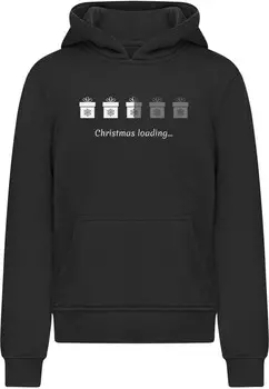 Толстовка Merchcode Christmas Gifts Loading, черный