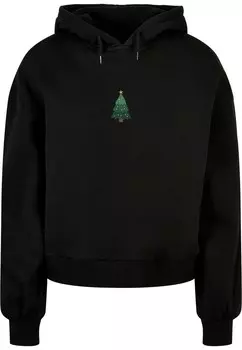 Толстовка Merchcode Christmas Holly Jolly Mood, черный