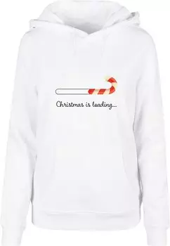 Толстовка Merchcode CHRISTMAS LOADING, белый