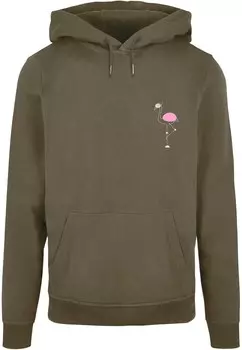 Толстовка Merchcode Flamingo, оливковый
