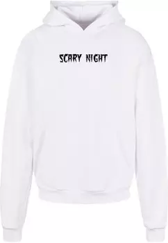 Толстовка Merchcode Halloween - Scary Night, белый