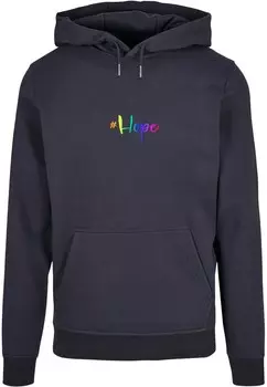 Толстовка Merchcode Hope Rainbow, темно-синий