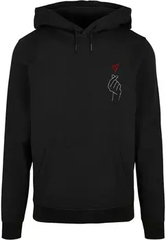 Толстовка Merchcode K Heart, черный